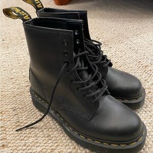 Dr. Martens Black Leather Shoes